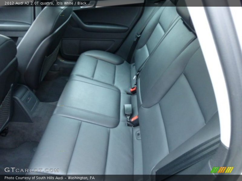 Ibis White / Black 2012 Audi A3 2.0T quattro