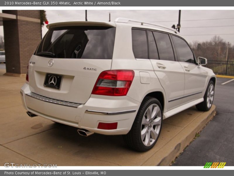 Arctic White / Almond/Black 2010 Mercedes-Benz GLK 350 4Matic