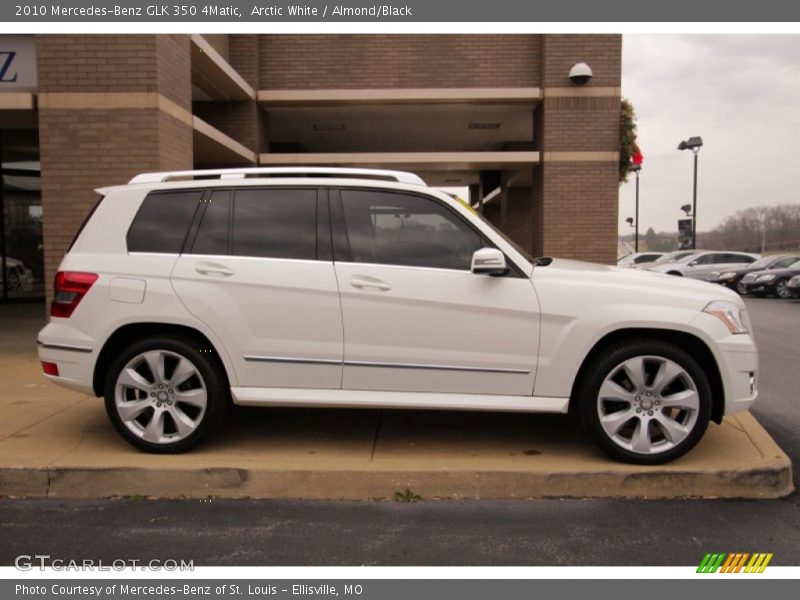 Arctic White / Almond/Black 2010 Mercedes-Benz GLK 350 4Matic