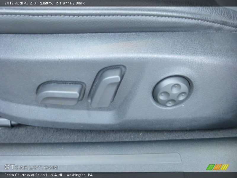 Ibis White / Black 2012 Audi A3 2.0T quattro