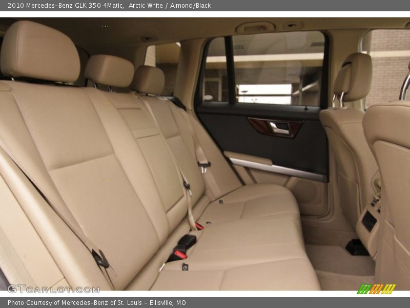 Arctic White / Almond/Black 2010 Mercedes-Benz GLK 350 4Matic