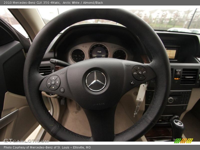 Arctic White / Almond/Black 2010 Mercedes-Benz GLK 350 4Matic
