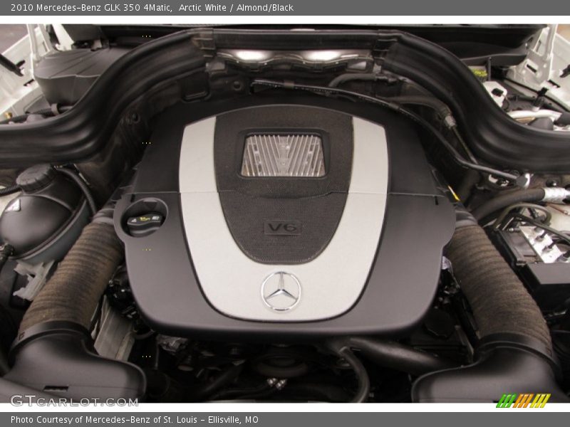Arctic White / Almond/Black 2010 Mercedes-Benz GLK 350 4Matic