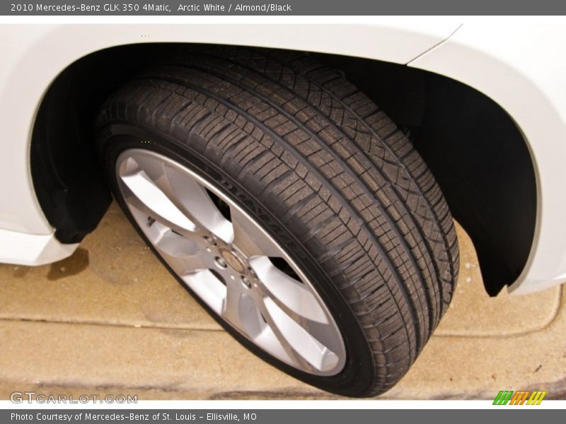 Arctic White / Almond/Black 2010 Mercedes-Benz GLK 350 4Matic