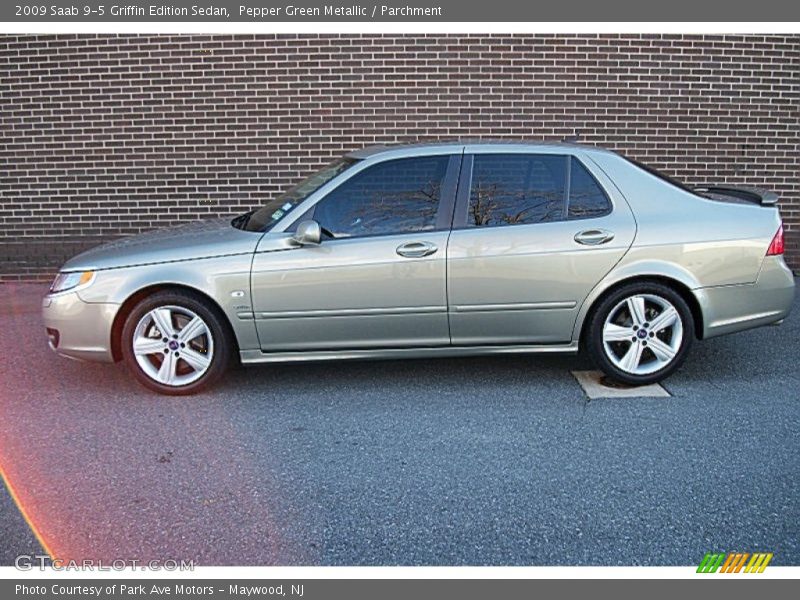  2009 9-5 Griffin Edition Sedan Pepper Green Metallic