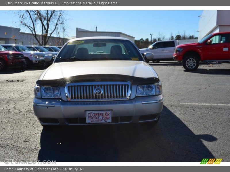 Smokestone Metallic / Light Camel 2009 Mercury Grand Marquis LS