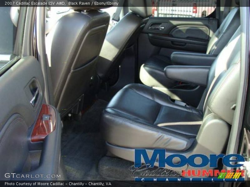 Black Raven / Ebony/Ebony 2007 Cadillac Escalade ESV AWD