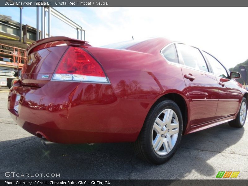 Crystal Red Tintcoat / Neutral 2013 Chevrolet Impala LT