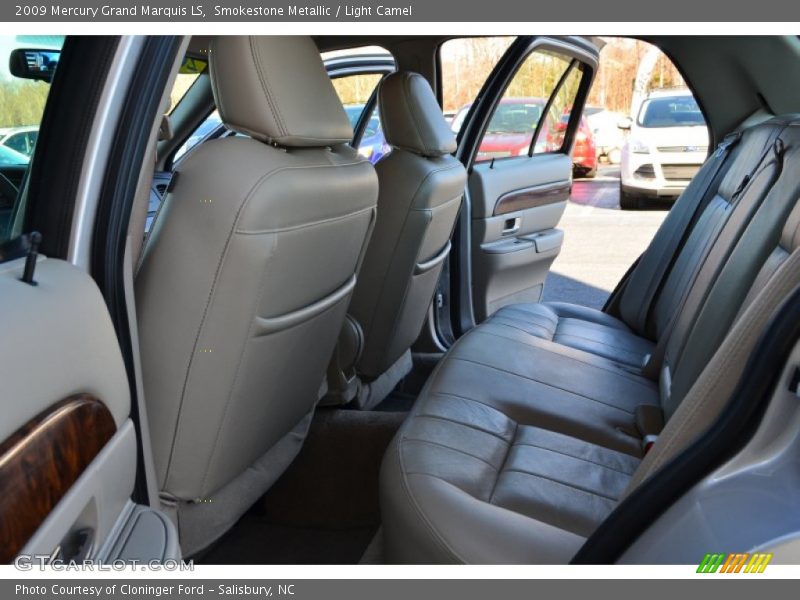Smokestone Metallic / Light Camel 2009 Mercury Grand Marquis LS