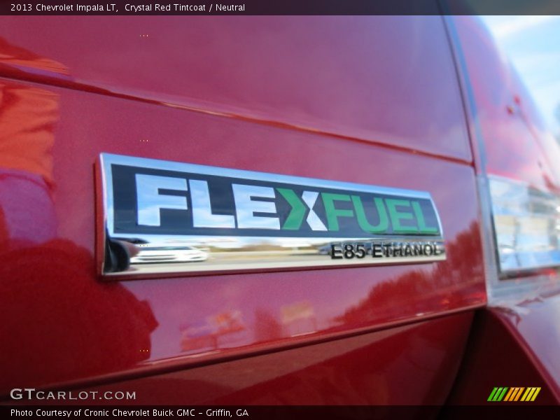 Crystal Red Tintcoat / Neutral 2013 Chevrolet Impala LT