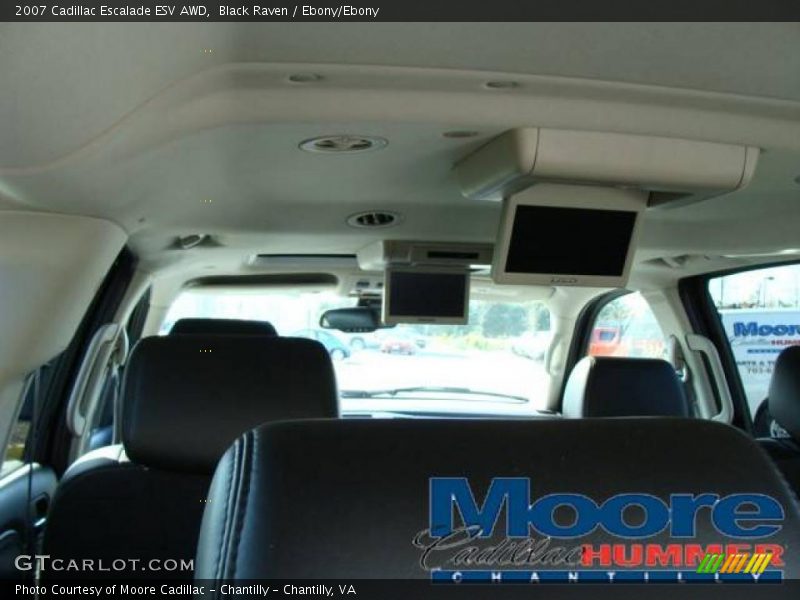 Black Raven / Ebony/Ebony 2007 Cadillac Escalade ESV AWD