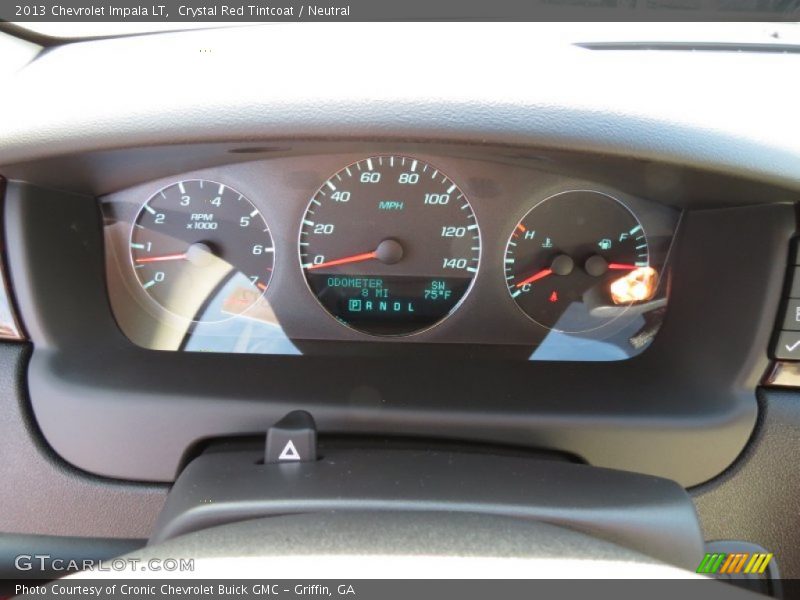 Crystal Red Tintcoat / Neutral 2013 Chevrolet Impala LT