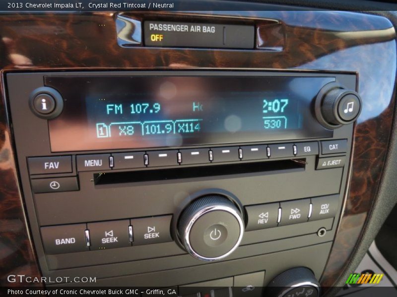 Crystal Red Tintcoat / Neutral 2013 Chevrolet Impala LT