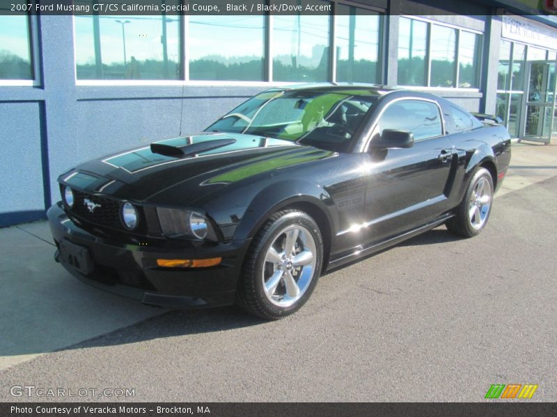 Black / Black/Dove Accent 2007 Ford Mustang GT/CS California Special Coupe
