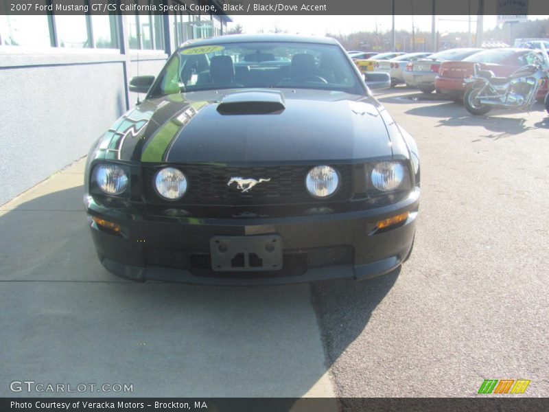 Black / Black/Dove Accent 2007 Ford Mustang GT/CS California Special Coupe