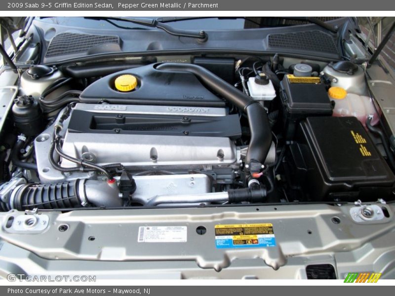 2009 9-5 Griffin Edition Sedan Engine - 2.3 Liter Turbocharged DOHC 16-Valve 4 Cylinder