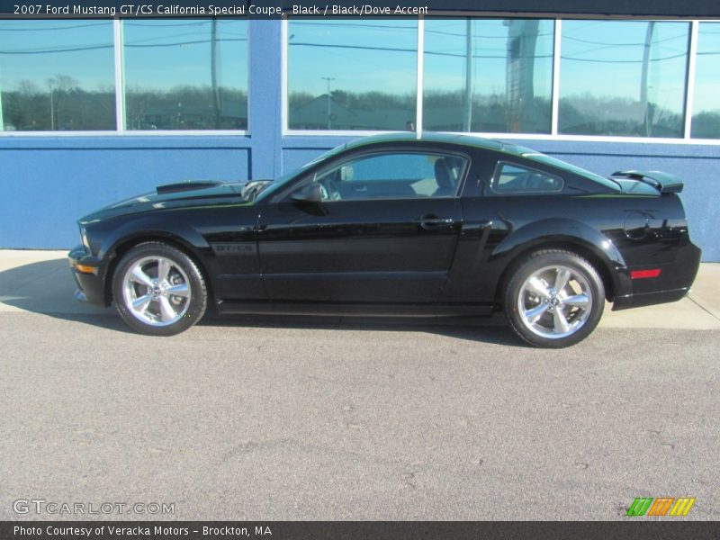 Black / Black/Dove Accent 2007 Ford Mustang GT/CS California Special Coupe