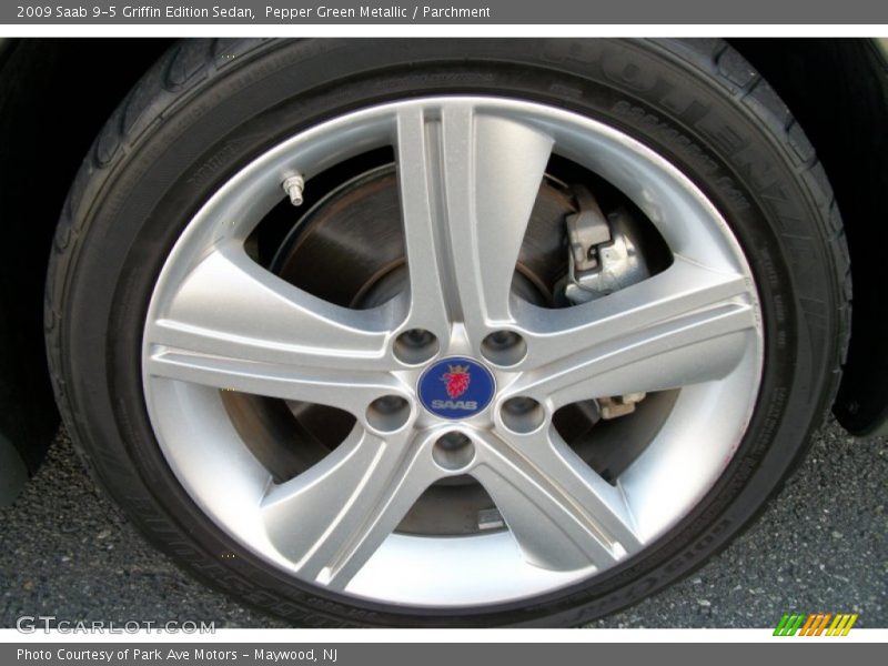  2009 9-5 Griffin Edition Sedan Wheel