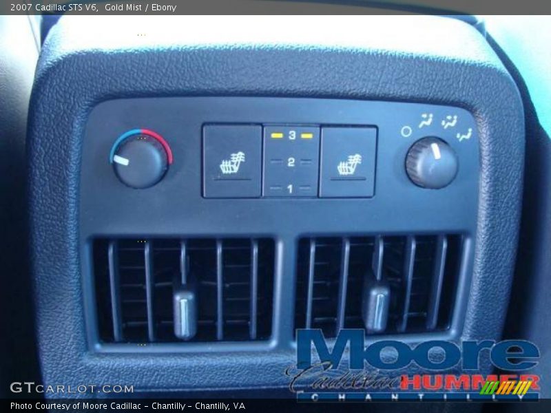 Gold Mist / Ebony 2007 Cadillac STS V6
