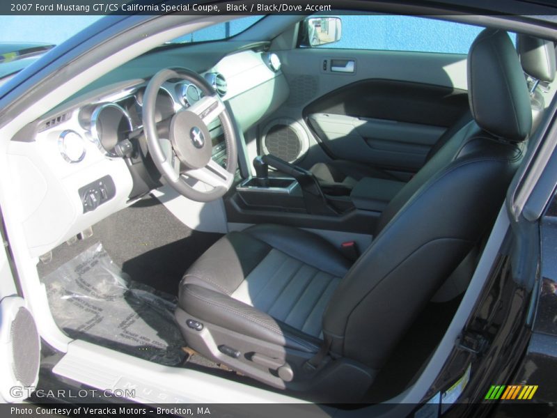 Black / Black/Dove Accent 2007 Ford Mustang GT/CS California Special Coupe