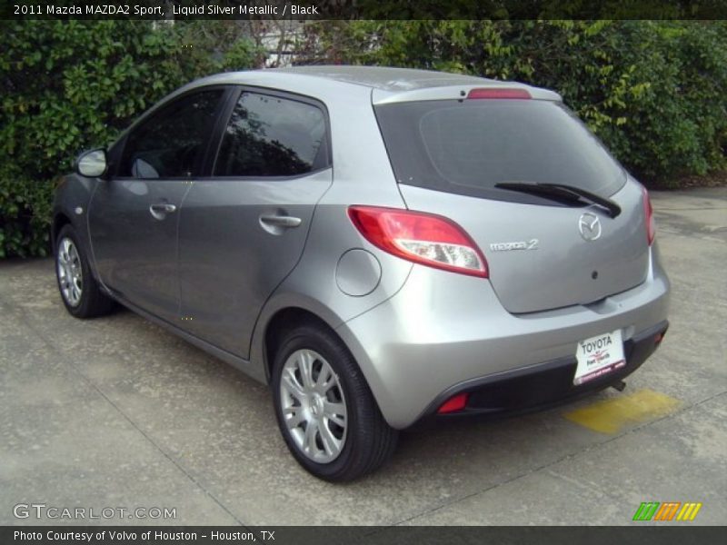 Liquid Silver Metallic / Black 2011 Mazda MAZDA2 Sport