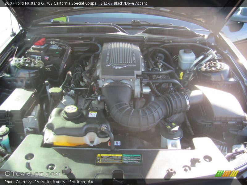 Black / Black/Dove Accent 2007 Ford Mustang GT/CS California Special Coupe