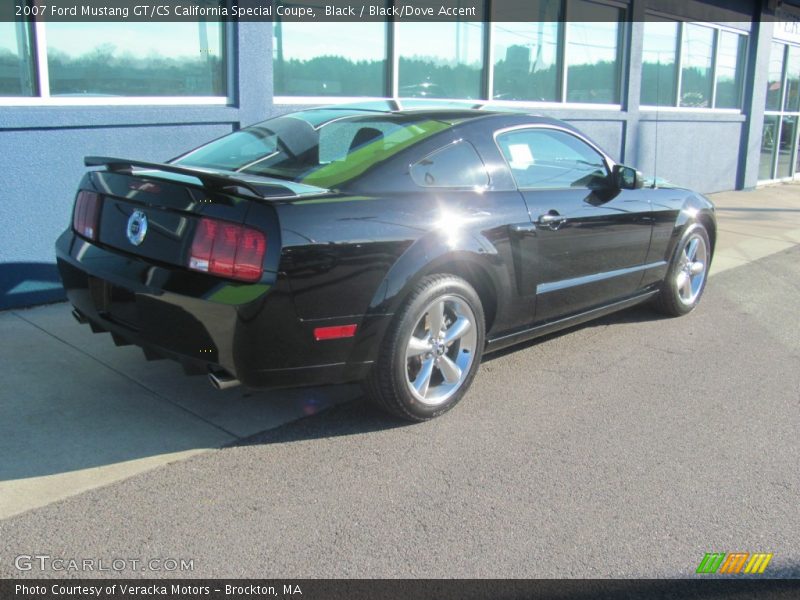 Black / Black/Dove Accent 2007 Ford Mustang GT/CS California Special Coupe