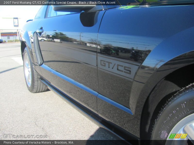Black / Black/Dove Accent 2007 Ford Mustang GT/CS California Special Coupe