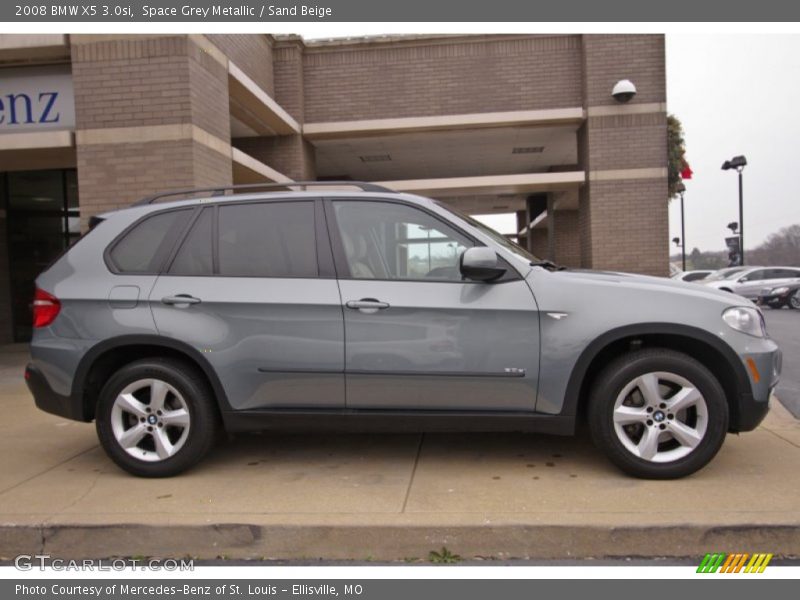 Space Grey Metallic / Sand Beige 2008 BMW X5 3.0si