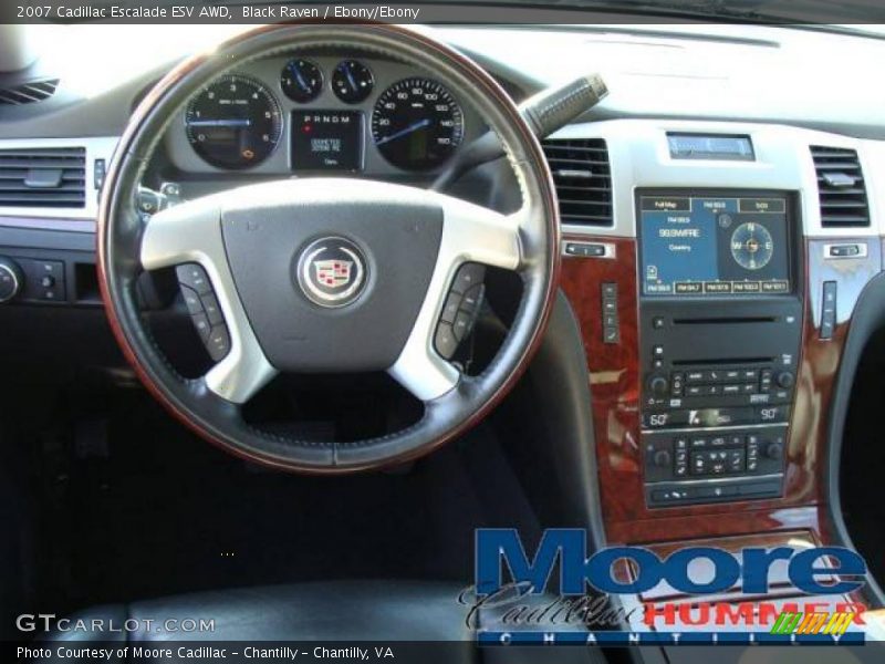 Black Raven / Ebony/Ebony 2007 Cadillac Escalade ESV AWD