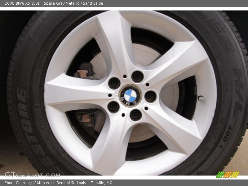 Space Grey Metallic / Sand Beige 2008 BMW X5 3.0si
