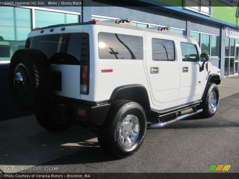 White / Ebony Black 2005 Hummer H2 SUV