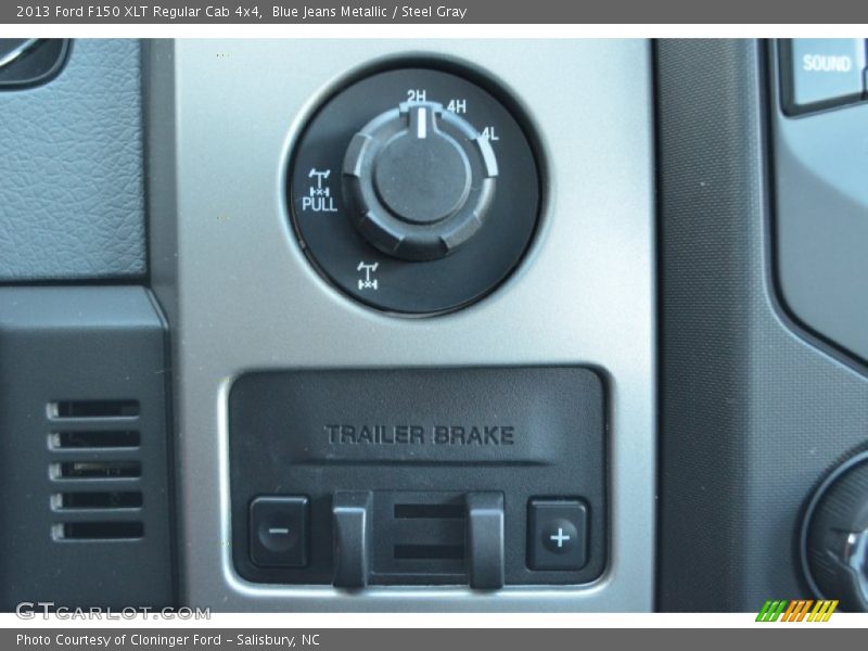 Controls of 2013 F150 XLT Regular Cab 4x4