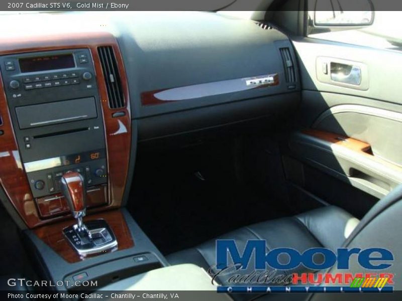 Gold Mist / Ebony 2007 Cadillac STS V6