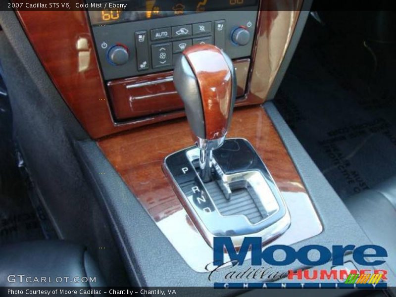 Gold Mist / Ebony 2007 Cadillac STS V6