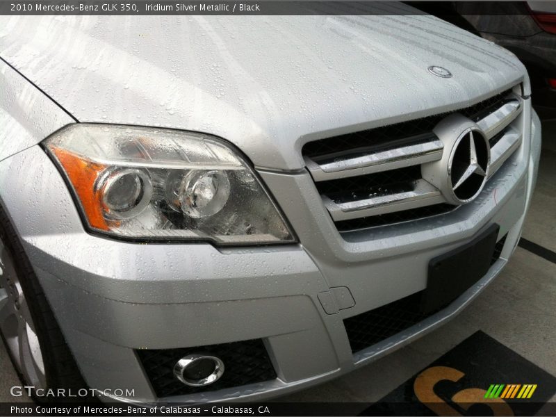 Iridium Silver Metallic / Black 2010 Mercedes-Benz GLK 350