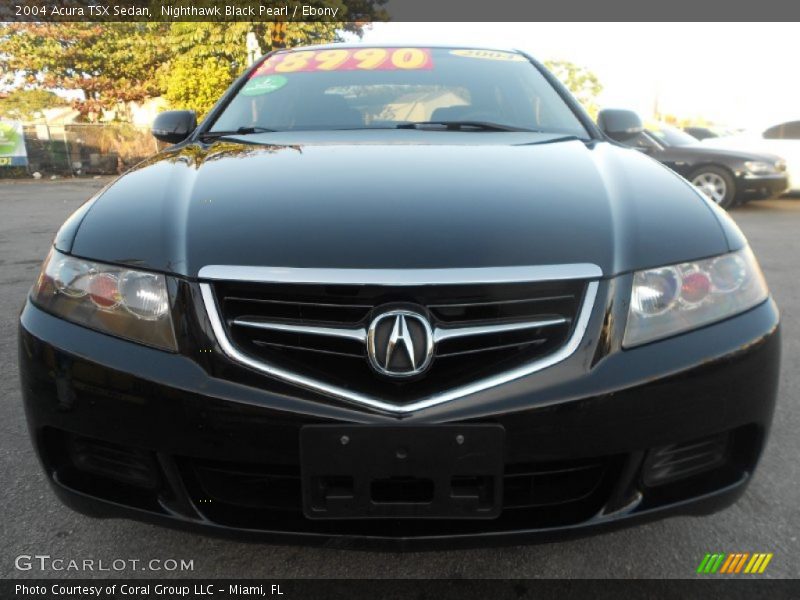 Nighthawk Black Pearl / Ebony 2004 Acura TSX Sedan