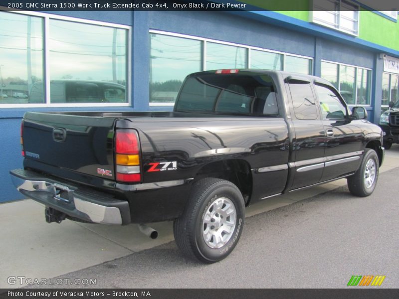 Onyx Black / Dark Pewter 2005 GMC Sierra 1500 Work Truck Extended Cab 4x4