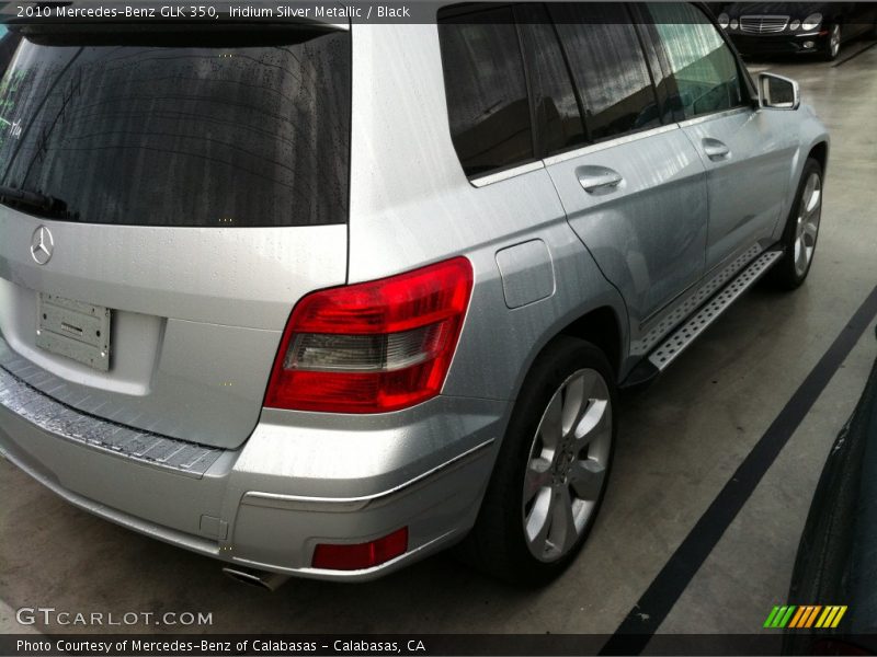 Iridium Silver Metallic / Black 2010 Mercedes-Benz GLK 350