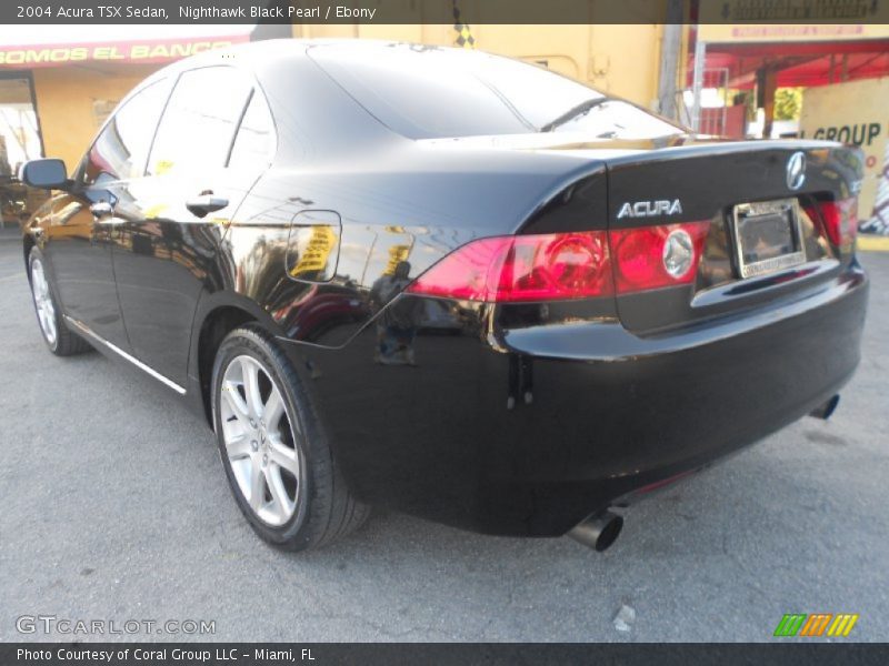 Nighthawk Black Pearl / Ebony 2004 Acura TSX Sedan