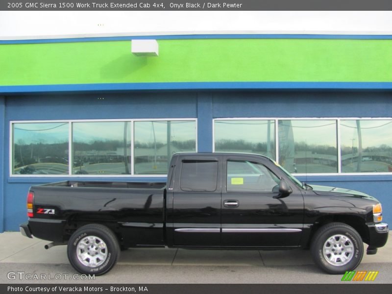 Onyx Black / Dark Pewter 2005 GMC Sierra 1500 Work Truck Extended Cab 4x4