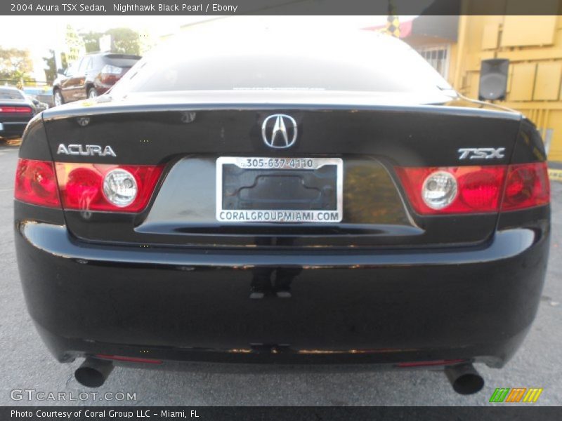 Nighthawk Black Pearl / Ebony 2004 Acura TSX Sedan