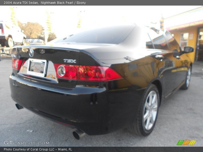 Nighthawk Black Pearl / Ebony 2004 Acura TSX Sedan