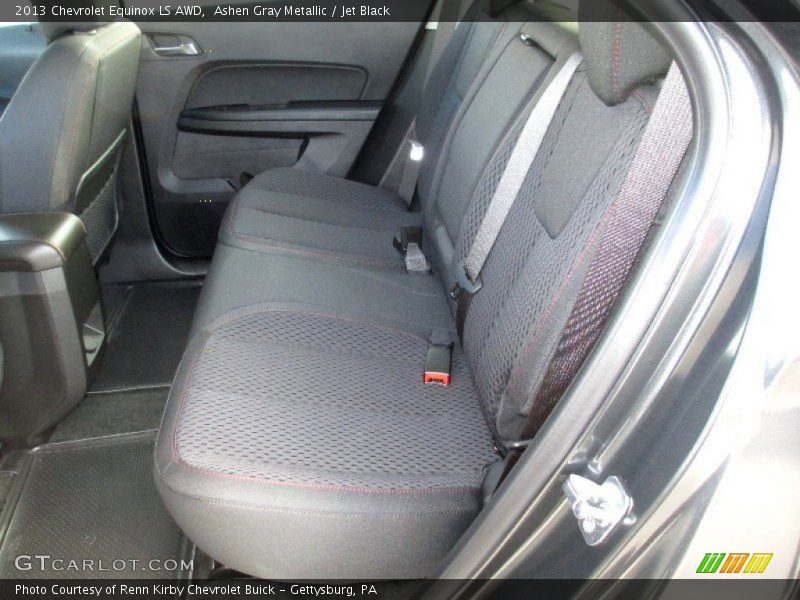 Ashen Gray Metallic / Jet Black 2013 Chevrolet Equinox LS AWD