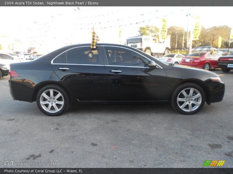 Nighthawk Black Pearl / Ebony 2004 Acura TSX Sedan