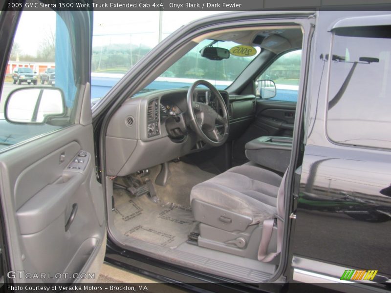 Onyx Black / Dark Pewter 2005 GMC Sierra 1500 Work Truck Extended Cab 4x4