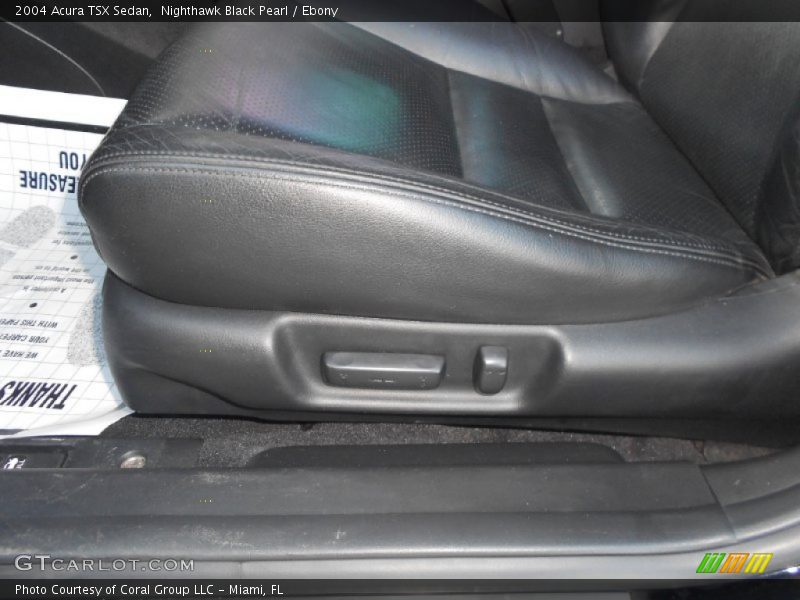 Nighthawk Black Pearl / Ebony 2004 Acura TSX Sedan