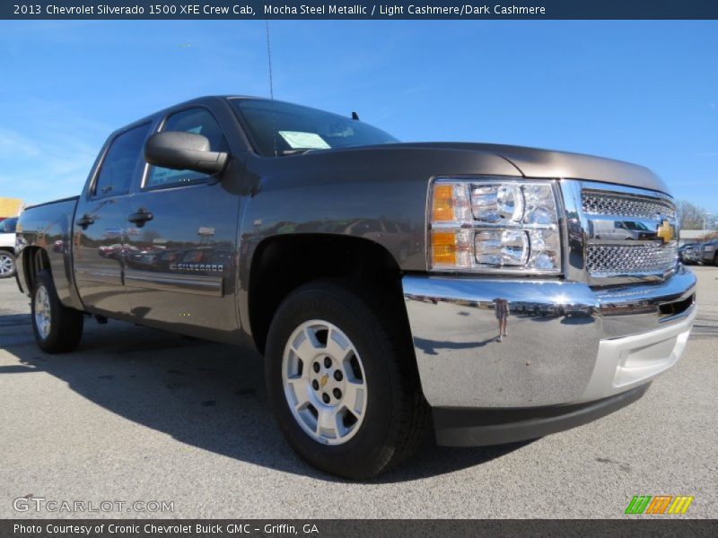 Mocha Steel Metallic / Light Cashmere/Dark Cashmere 2013 Chevrolet Silverado 1500 XFE Crew Cab