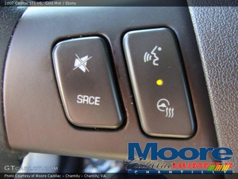 Gold Mist / Ebony 2007 Cadillac STS V6