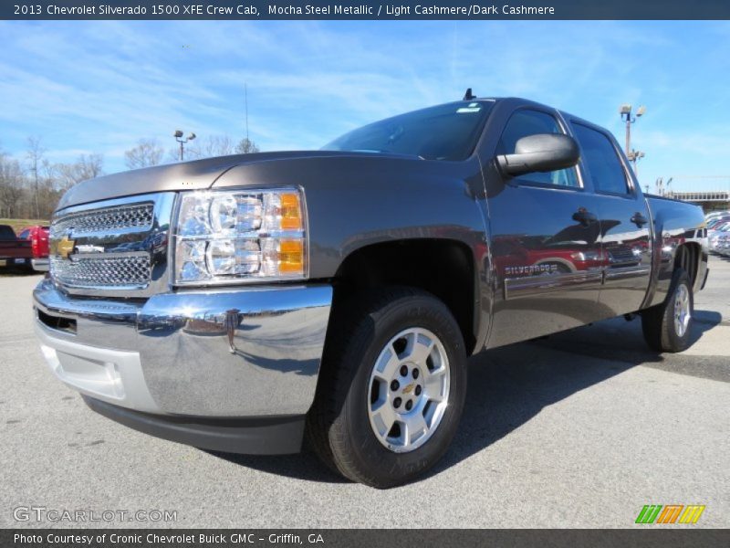 Mocha Steel Metallic / Light Cashmere/Dark Cashmere 2013 Chevrolet Silverado 1500 XFE Crew Cab